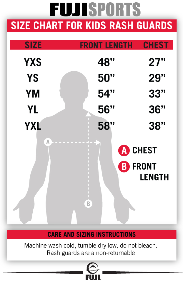 fuji size charts care credit no interest chart
