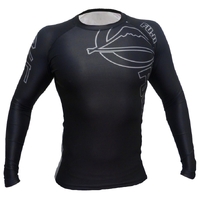 Fuji Black Inverted Long Sleeve Rash Guard