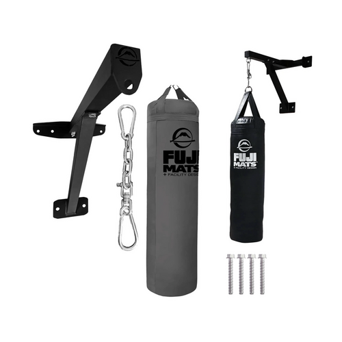 Fuji Boxing Bag Kit Bundle - Grey