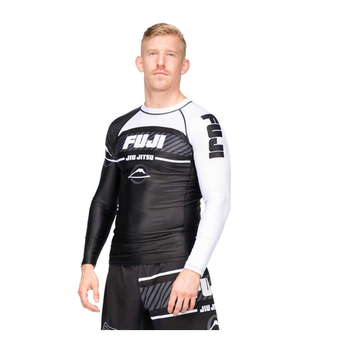 Fuji Freestyle 2.0 Long Sleeve IBJJF Rash Guard White