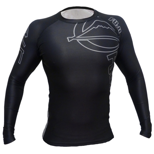 Fuji Black Inverted Long Sleeve Rash Guard